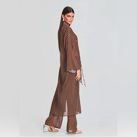 Bananhot Kimono & Pant CoOrd Set Cover Up NWOT Size: XL Stunning Resortwear - Picture 4 of 13